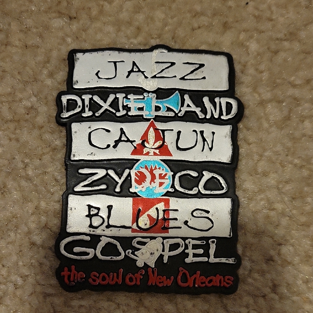 THE SOUL OF NEW ORLEANS JAZZ CAJUN BLUES GOSPEL Magnet
